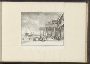 Vue du Palazzo Montalto sur la côte de Naples - Anonymous
