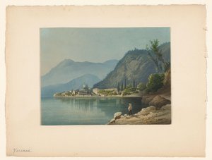 Vue de Varenna sur le lac de Côme