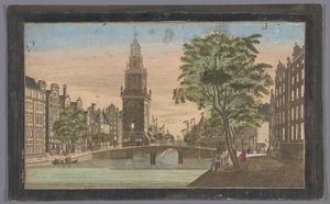 Vue de la tour Jan Roodenpoort à Amsterdam - Anonymous