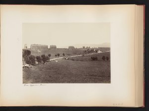 Vue de la Via Appia à Rome, Italie - Anonymous