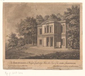 Vue sur un bâtiment du domaine de Wimpole Estate
