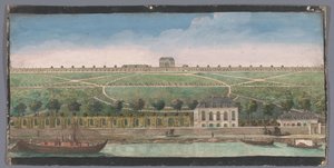 Vue du Château de Belle-Vue à Meudon - Anonymous