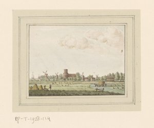 Vue du village d