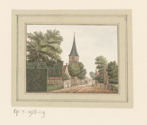 Vue du village de Heemskerk - Anonymous