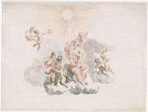 Hercule allaité par Junon
