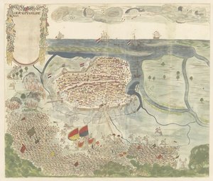 Le siège de la ville de Machilipatnam (Masulipatnam)