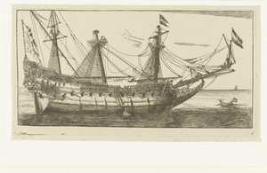 Le navire De Salamander Vues marines et images de navires (titre de la série) - Anonymous