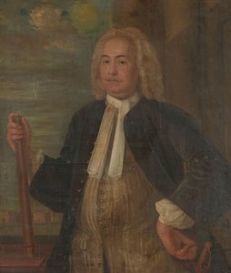 Portrait de Johannes Thedens, gouverneur général de la Compagnie néerlandaise des Indes orientales