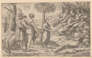 Joseph raconte ses rêves à ses frères - Anonymous