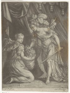 Judith avec la tête d