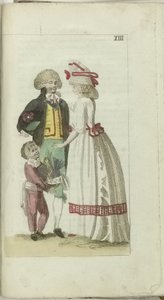Cabinet de mode et de goût 1791, pl. XIII - Anonymous