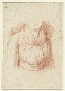 Étude de costume pour un portrait de Madame Molet - Anonymous