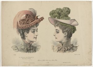 Le Journal des Modistes, 1-11-1892, No. 1916 : Modes de Julia Coll