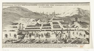 Inondation à Scheveningen à la Toussaint, 1er novembre 1570 - Anonymous