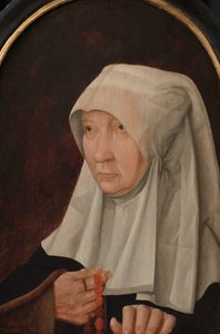 Portrait de Jacomina Claesdr van Ruyven (décédée en 1509), épouse d