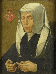 Portrait de Magdalena van Werdenborgh (1464-1538) - Anonymous