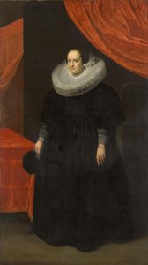 Portrait de Suzanna Moor (1608-57) - Anonymous