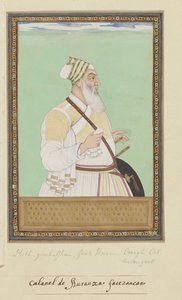 Portrait de Fath Jang Khan, le grand vizir d