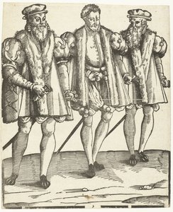 Portrait de Gaspard, François et Odet de Coligny