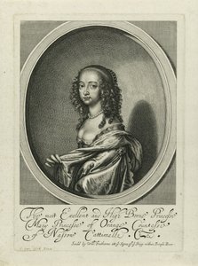 Portrait de Maria Henrietta Stuart - Anonymous