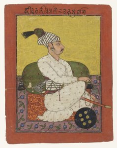 Portrait de Raja Kirpal Dev de Bahu (Jammu) - Anonymous