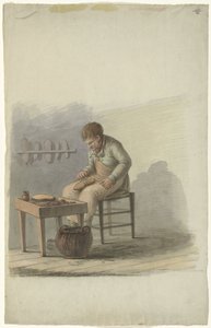 Cordonnier au travail