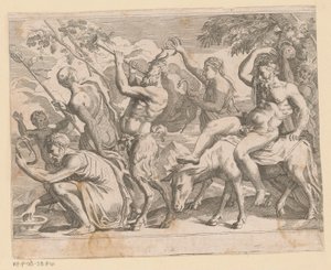 Silenus avec satyres et ménades