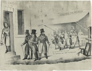 Caricature de C. Seyn, 1838-1839 - Anonymous