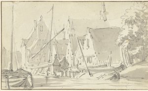 Vue de la ville - Anonymous