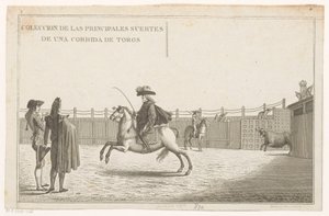 Toreros dans une arène