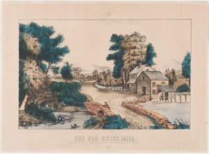 Le vieux moulin à grains
