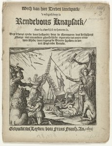 Page de titre du pamphlet : Rendevous Knapsack, 1620