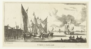 Bateaux de pêcheurs de Spaarndam (Vues maritimes et images de navires)
