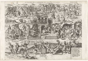 Triomphe du Carnaval sur le Carême au Pays de Cocagne - Anonymous