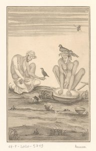 Deux fauconniers indiens - Anonymous