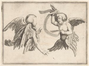 Deux chérubins - Anonymous