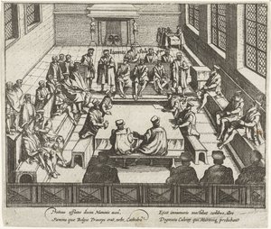 Interdiction de la prédication protestante à Anvers, 1577