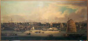 Vue de la ville de Shanghai