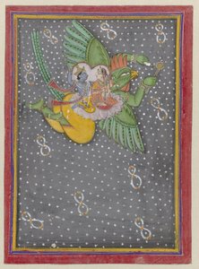 Vishnu et Lakshmi sur l
