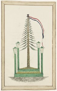 Arbre de la liberté planté à Middelburg, 1795 - Anonymous