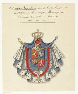 Blason de Louis Napoléon Bonaparte, roi de Hollande