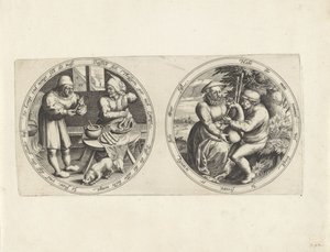 Fabricants de saucisses et une joueuse de cornemuse