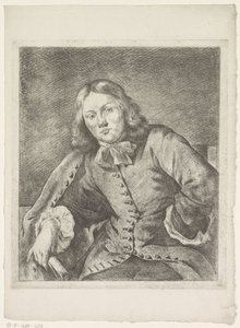 Jeune homme assis - Anonymous