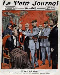 Un martyr de la science : Maréchal Philippe Pétain (1856-1951) a remis le grand cordon de la Légion d