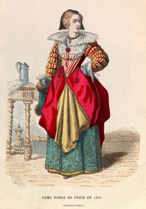 Une dame noble de Paris en 1633