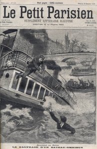 Accident dans la Seine à Paris - Le naufrage d