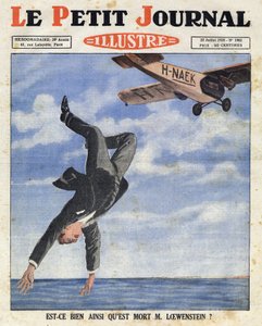 Le banquier belge Alfred Loewenstein est mort (1877-1924) lorsqu
