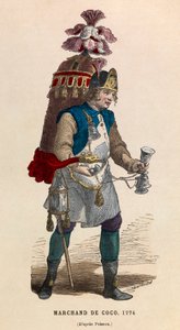 Vendeur de noix de coco en 1774