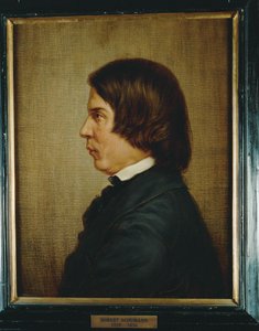 Compositeur Robert Schumann ... (peinture sur toile) - Anonymous Anonymous