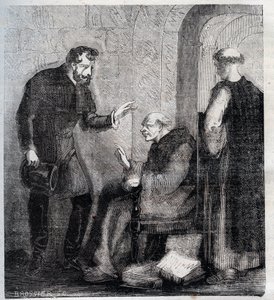 Diogo Inacio de Pina Manique (1733-1805) magistrat portugais - gravure de 1879 dans "Histoire des sociétés secrètes, politiques et religieuses" par Pierre Zaccone (1817-1895)
